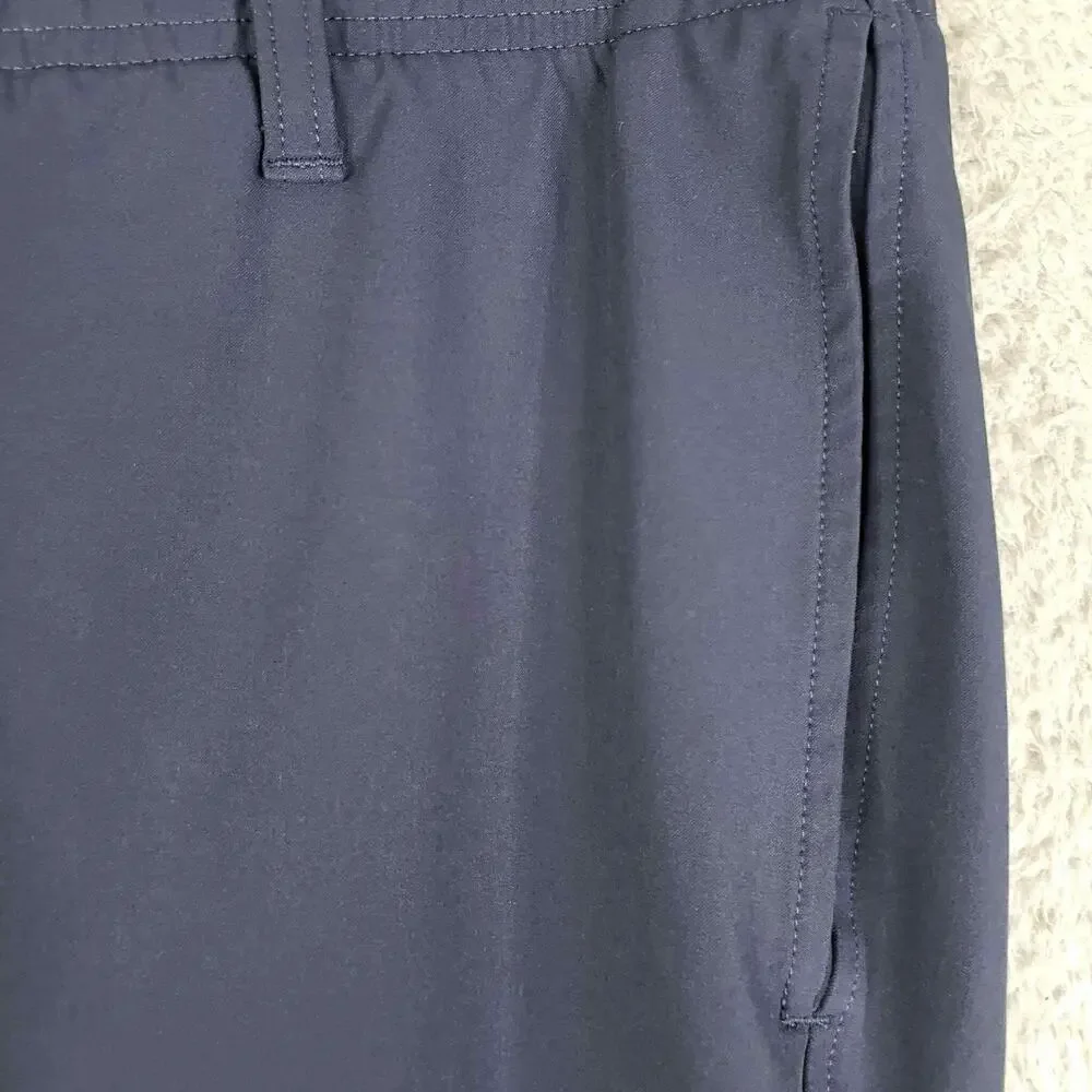 Under Armour UA Golf Pants Mens Size 36x30 Navy Blue Flat Front Performance - Picture 5 of 10